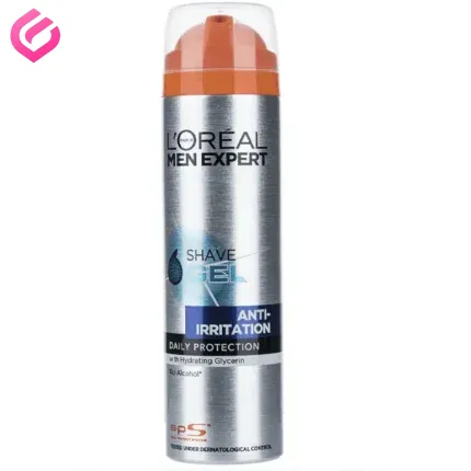 ژل اصلاح لورآل سری Men Expert مدل Anti Irritation