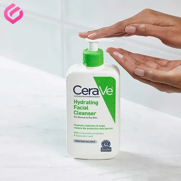 ژل شستشو صورت CERAVE پوست معمولی تا خشک