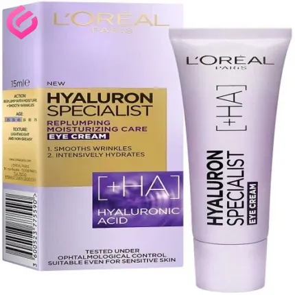 کرم دور چشم L'Oréal Paris Hyaluron Specialist Replumping Moisturizing