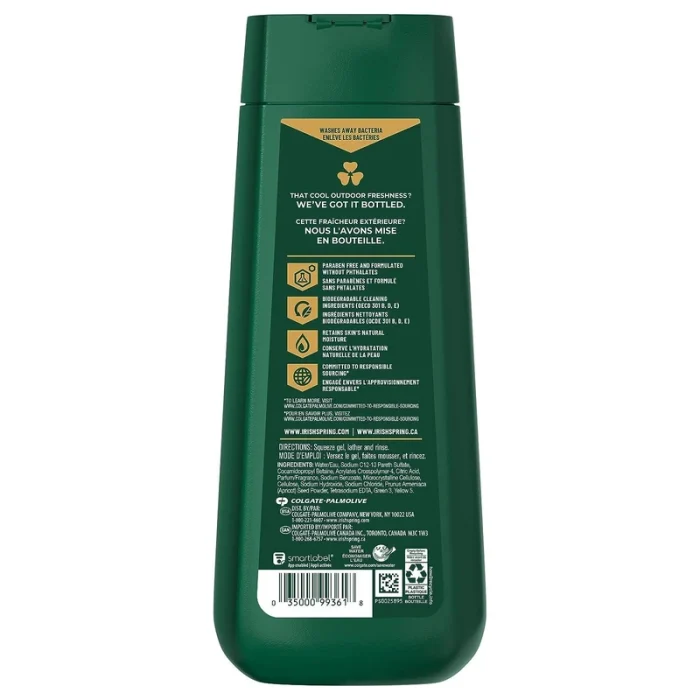 Irish Spring Active Scrub Exfoliating Body Wash