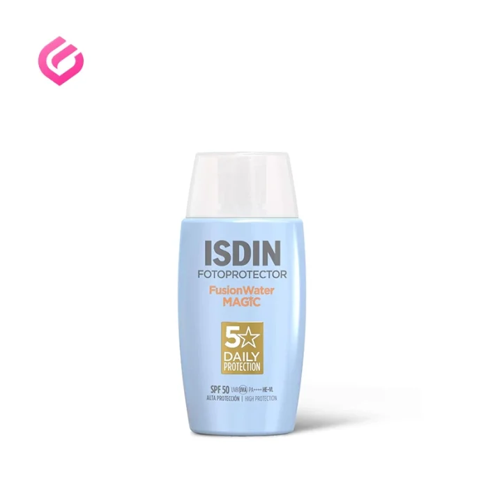 ضد آفتاب ایزدین فیوژن واتر مجیک SPF 50 مدل ISDIN Fusion Water MAGIC