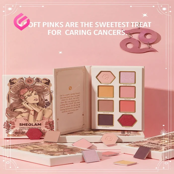 اطلاعات پالت سایه چشم شیگلم مدل Caring Cancer
