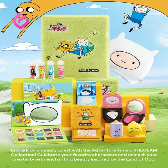 کالکشن ادونچرتایم شیگلم adventure time sheglam collection
