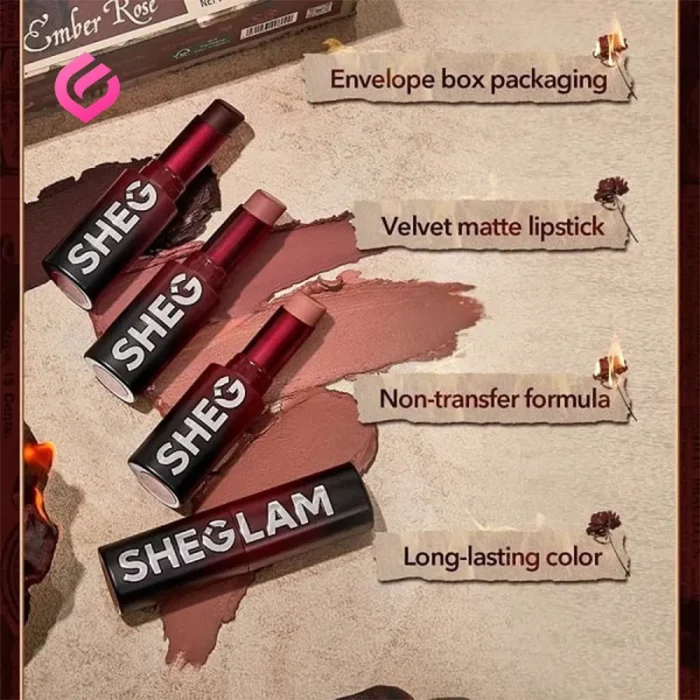 رژلب های ست رژلب امبر رز Ember Rose